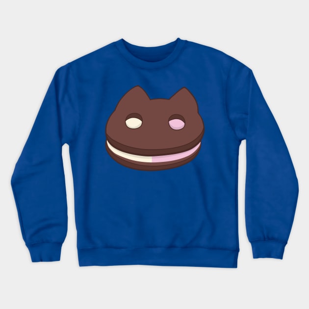 Steven Universe Cookie Cat Crewneck Sweatshirt by valentinahramov